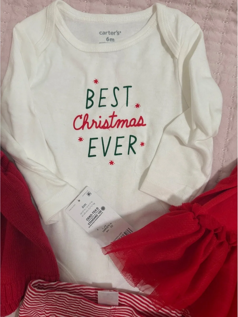 Baby Girl Christmas Clothing Bundle 3-6M / 6M 🎄❤️